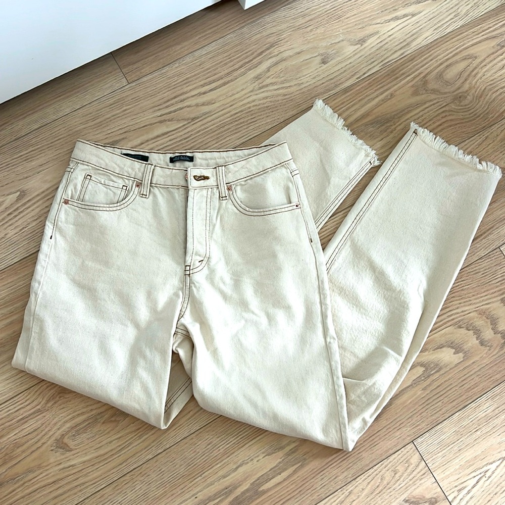 Cream Colored Jeans